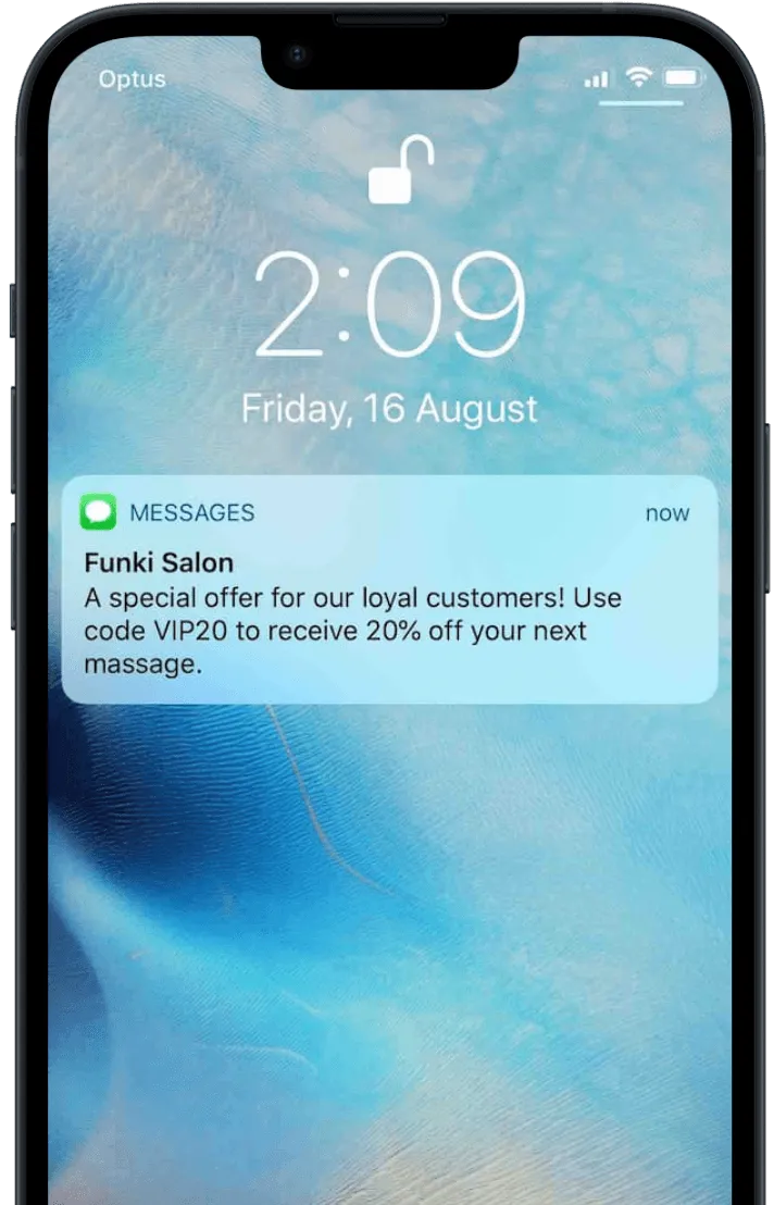 Writing a marketing campaign for customers